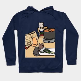 good soup cats Hoodie